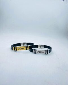 Personalized Men’s Leather Bracelet