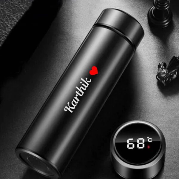 Customized Water Bottle with Temperature Display