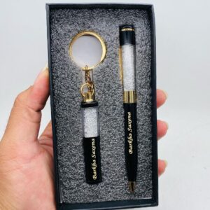 luxury Diamond pen keychain Combo