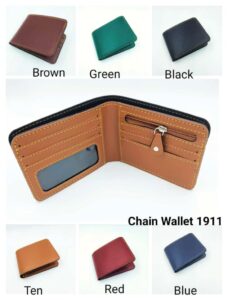 customized Means Wallet with zip