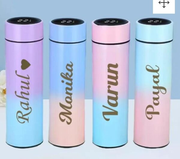 multi color temrature bottle